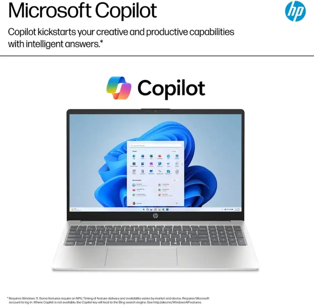 HP Touchscreen Laptop Computer for Business & Student, Windows 11 Pro, 15.6' HD Touch Display, Intel 13th Gen Core-i3 1315U(Up to 4.5GHz), Copilot + PC, Wi-Fi 6 | 32GB RAM + 1TB SSD