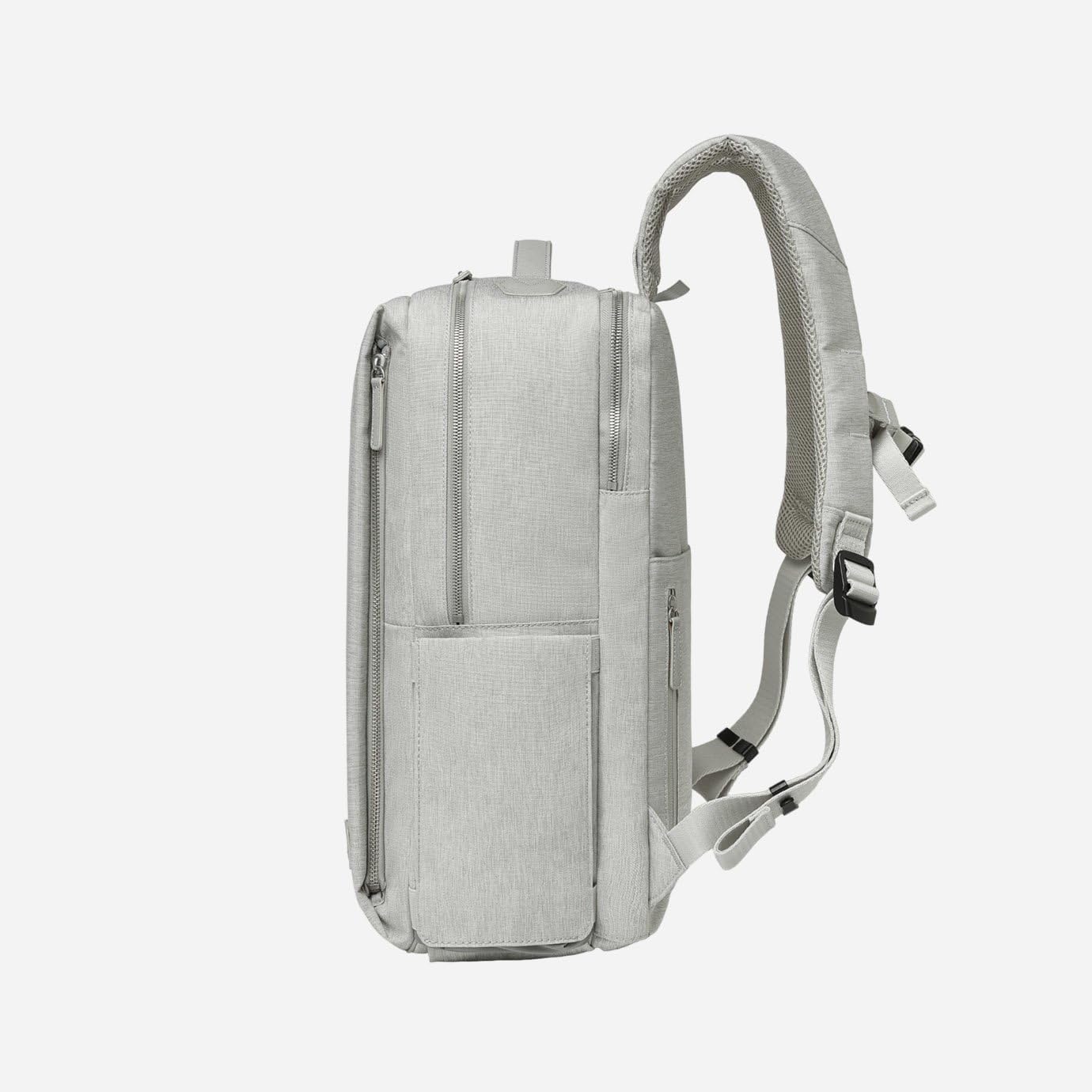 Nordace Siena Pro 15 Smart Backpack with USB Charging - 16' Laptop Backpack, 20L Daily Backpack for Travel, Everyday, or Work (All Gray)