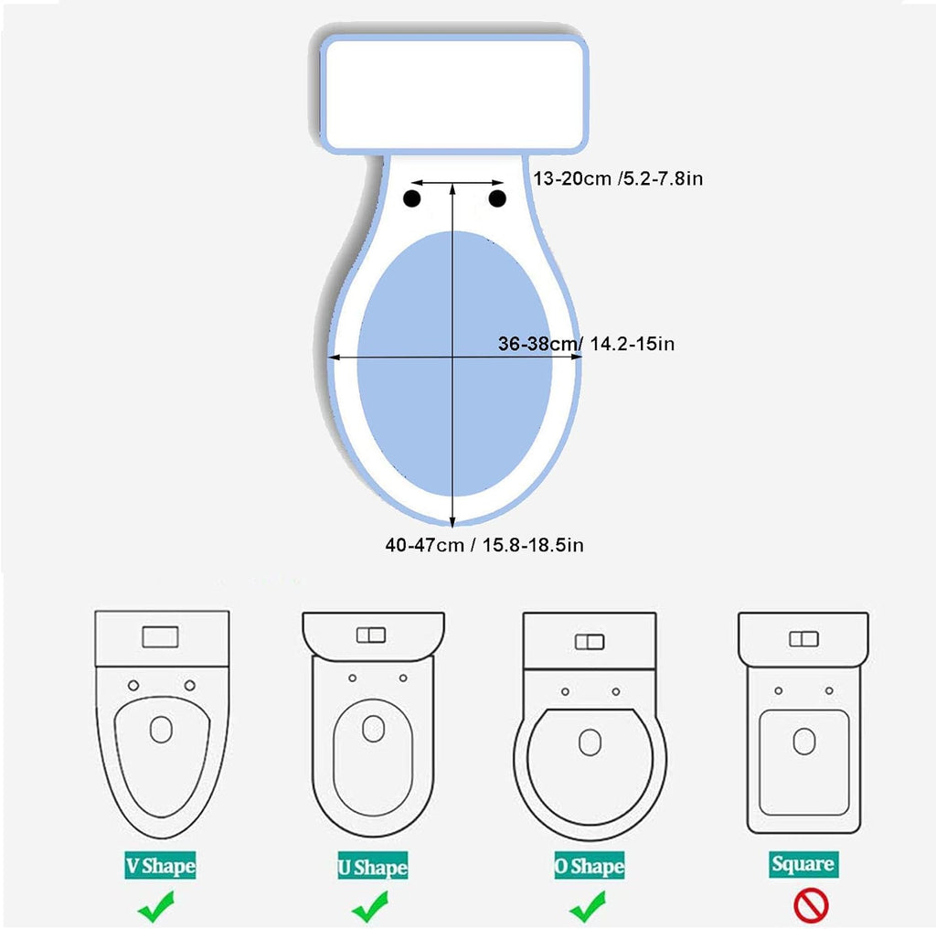 Glitter Toilet Seat ONE Button Release Soft Close Top/Bottom Fix, Quick Release Toilet Seat Oval, 36×42Cm,Gold(Silver)