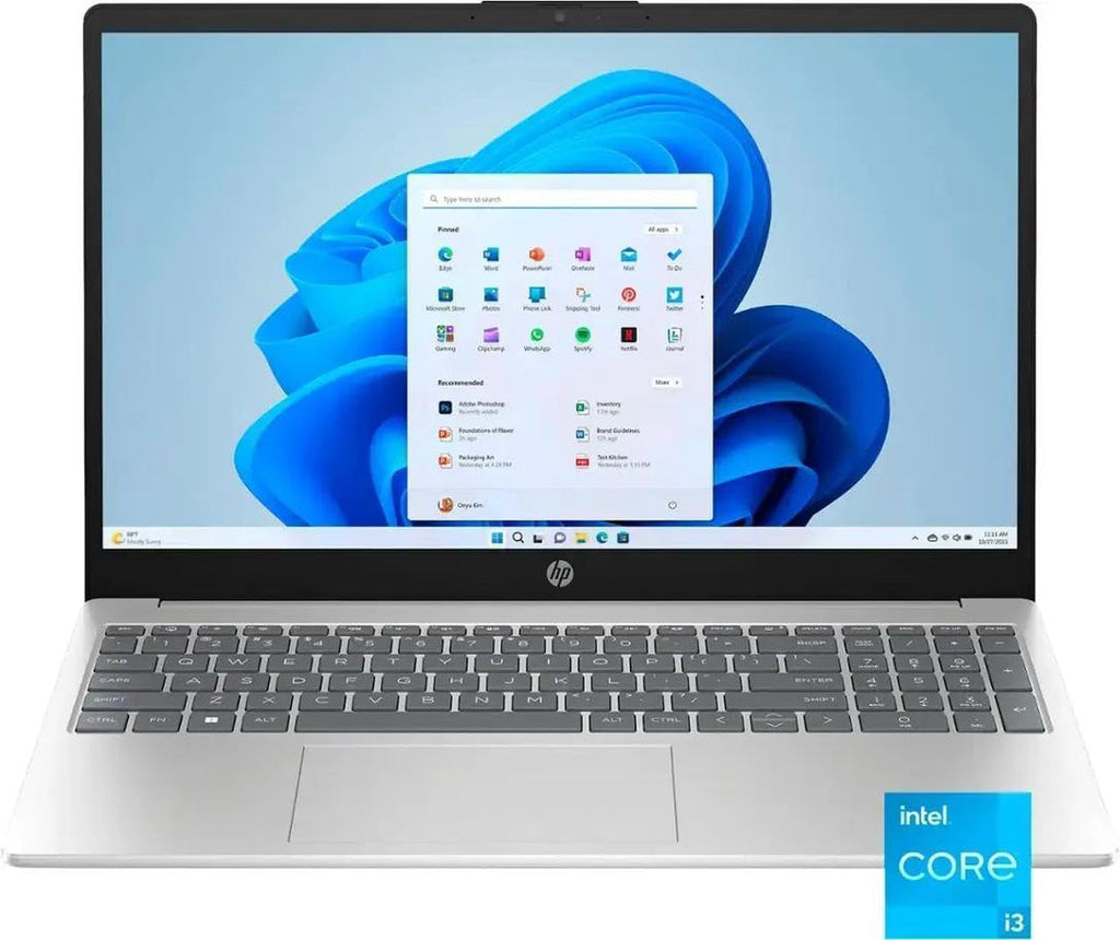 HP 15.6' HD Touch Screen Laptop | Intel Core i3-1215U (Beat Intel Core i5-1155G7) | Intel UHD Graphics | Silver | 16GB RAM | 512GB SSD | Windows 11 S | Bundle with Stylus Pen