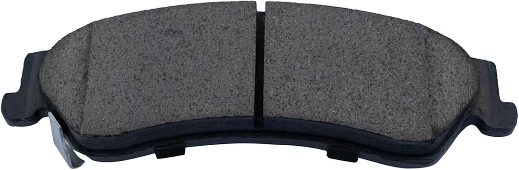 TRQ Rear Brake Pad and Rotor Set Ceramic Rotors Calipers Hoses Compatible with 1998-2002 Chevrolet Blazer 1998-2001 GMC Jimmy