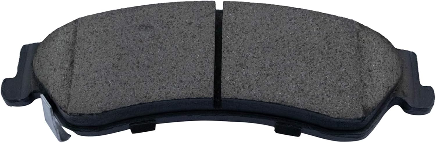 TRQ Rear Brake Pad and Rotor Set Ceramic Rotors Calipers Hoses Compatible with 1998-2002 Chevrolet Blazer 1998-2001 GMC Jimmy