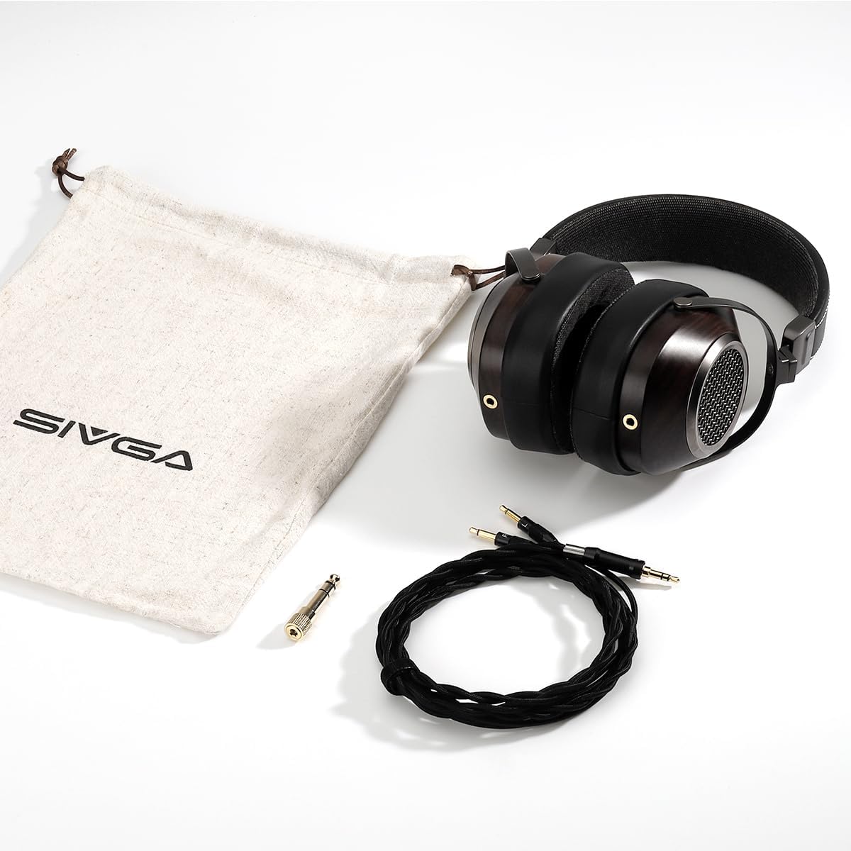 SIVGA ANSER HiFi 50MM Dynamic Driver Open-Back Wood Headphone Wired