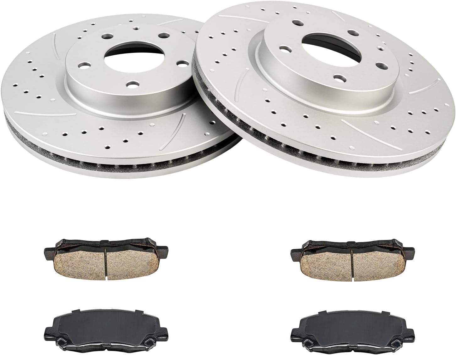 KAX Front Brake Kit for Mazda CX-5 2013 2014 2015 2017, 11.69inch Brake Rotors Pads Kit, #31626+D1623 Front Brakes