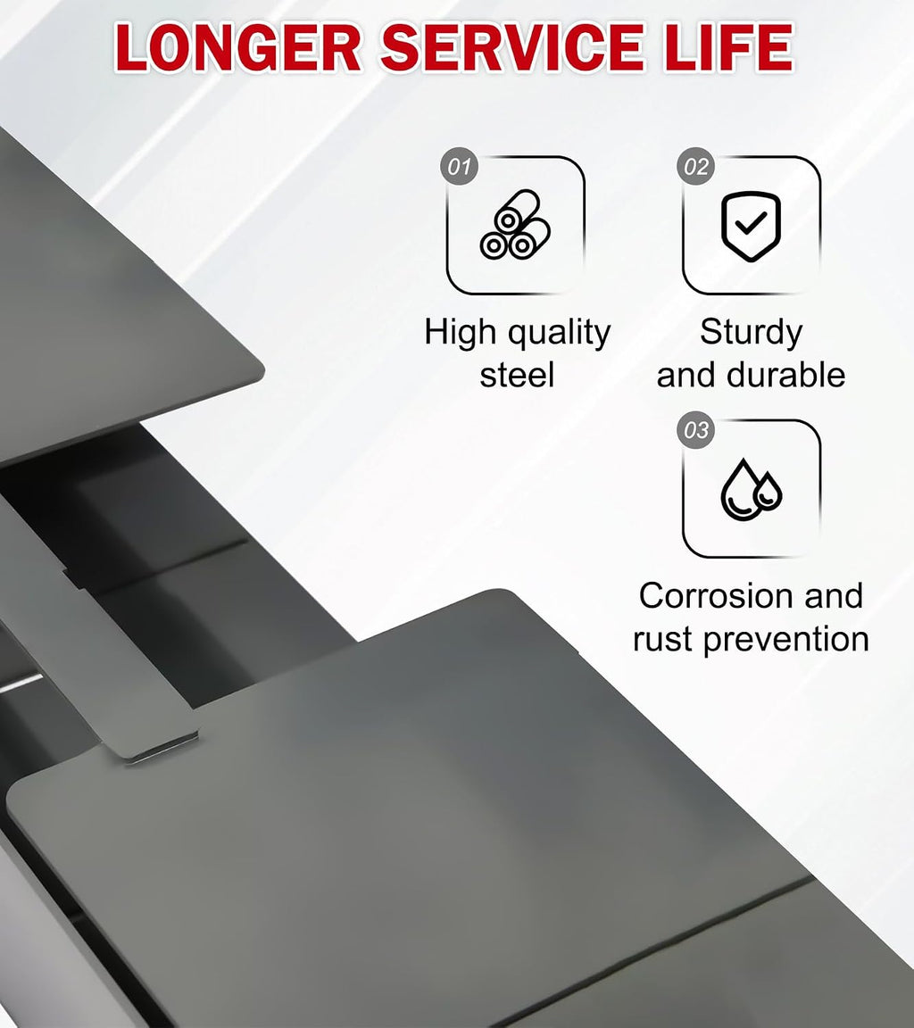 ELITEWILL Frame Repair Kit Fit for 07-14 Chevy Silverado GMC Sierra 1500 | Fit for 2nd Gen Silverado & 3rd Gen Sierra 1500 Extended & Crew Cab,11-Gauge Steel,Zinc-Coated Surface,Rust Prevention