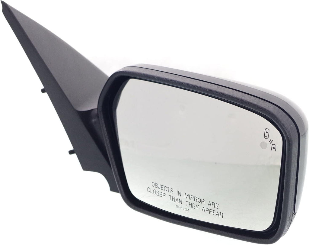 Garage-Pro Driver & Passenger Side Power Heated Mirrors for Ford Fusion 2010-2012 With Blind Spot Monitor & Puddle Lamp with 2 Caps