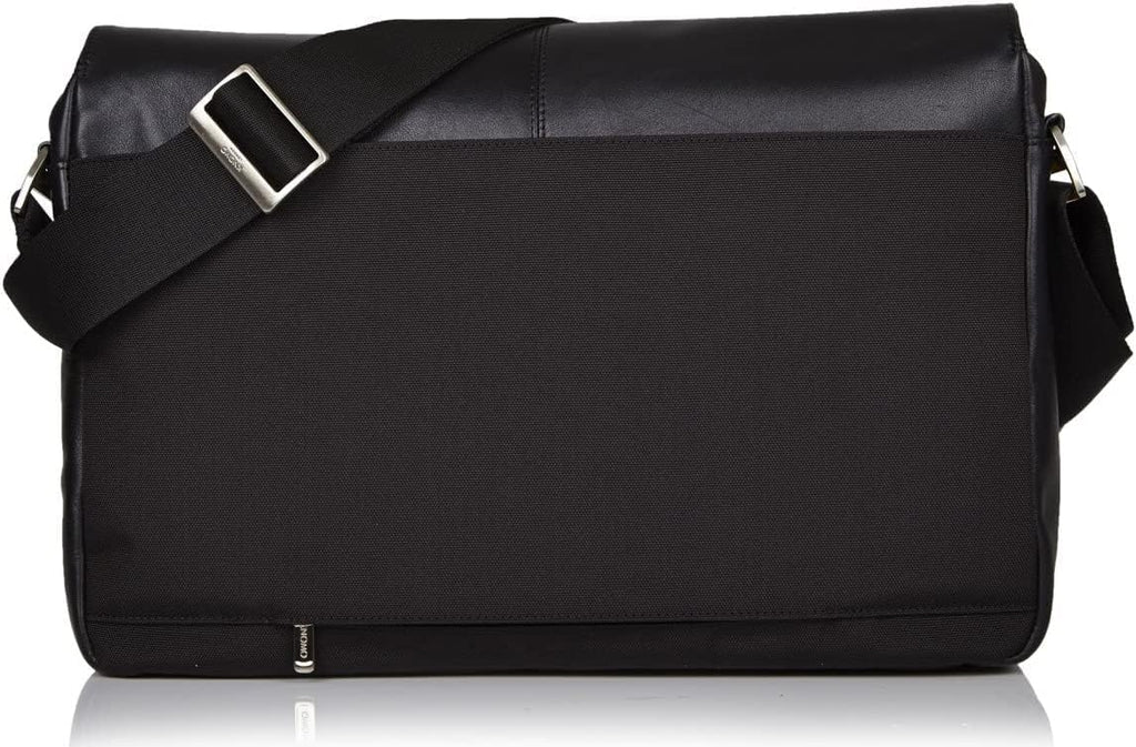 KNOMO Kobe Leather 16 inch Laptop Messenger Bag, Professional Leather Shoulder Bag for Men and Women