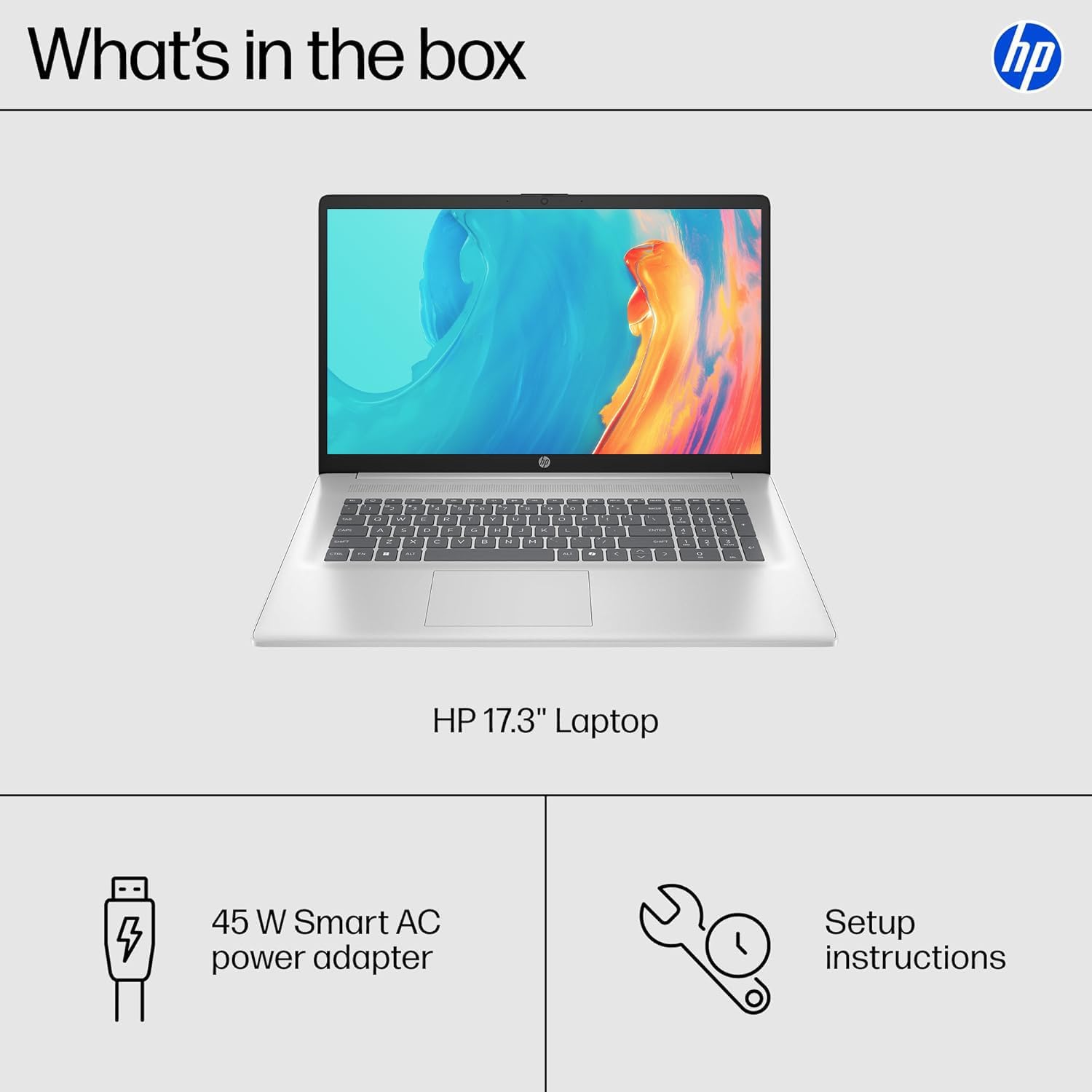 HP 17.3 Inch FHD Business Laptop with Office 365 for The Web, AMD 7000 Series Ryzen Processor (Beats Intel i7-1355U), Copilot AI, 16GB RAM, 1TB SSD, HDMI, Wi-Fi 6, Windows 11, WOWPC USB, No Mouse
