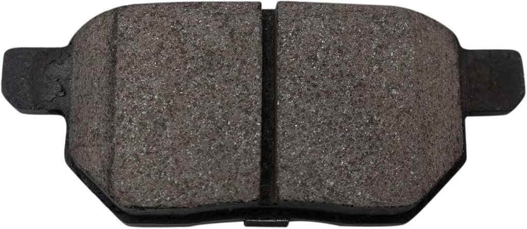 TRQ Performance Rear Brake Pad and Rotor Set Ceramic Solid G Coated Rotors Calipers Compatible with 2009-2010 Pontiac Vibe 2009-2019 Toyota Corolla 2009-2013 Matrix