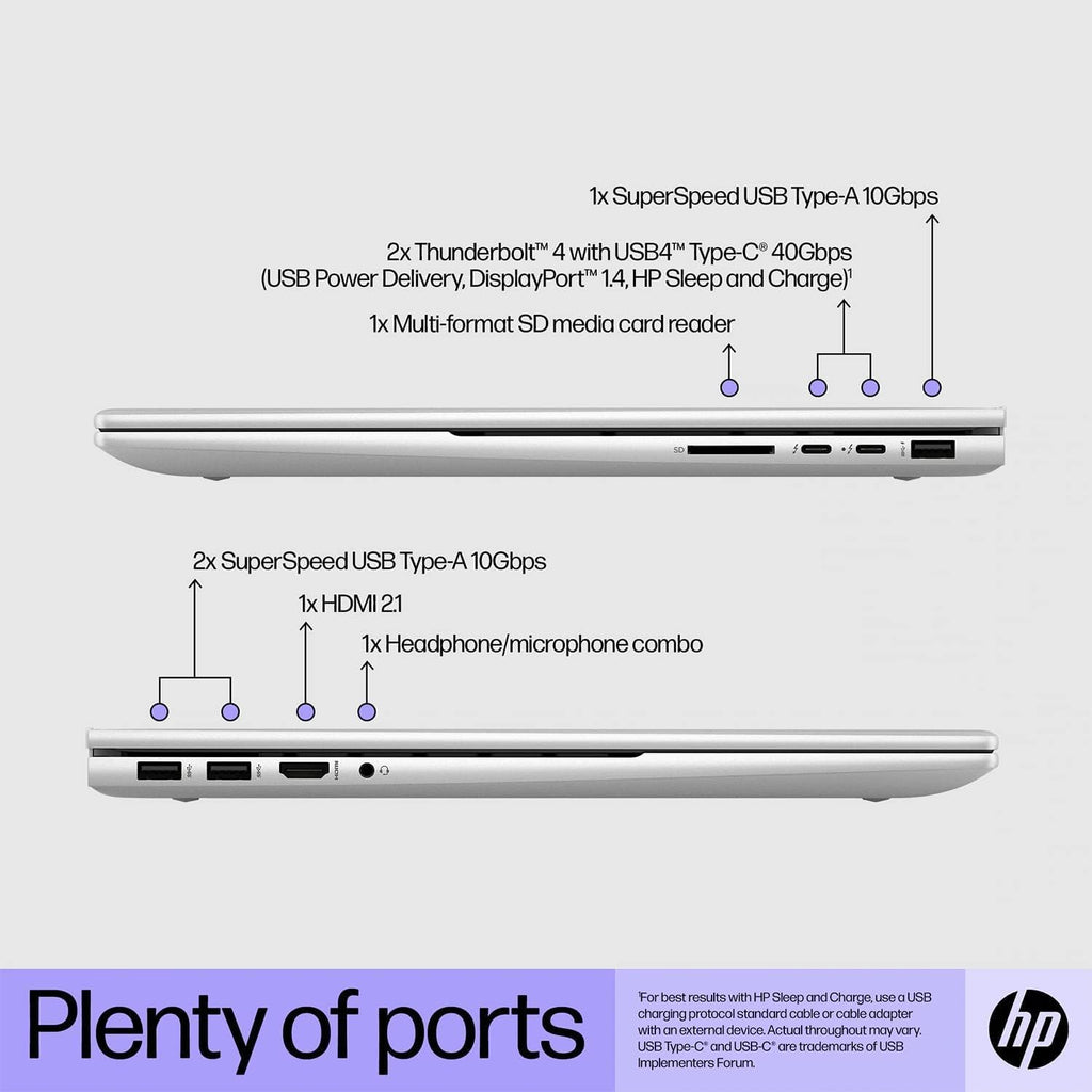 HP Envy 17.3' FHD Touchscreen Laptop | Intel Core i7-1260P | Intel Iris Xe Graphics | 16GB RAM | 1.5TB Storage | Wi-Fi 6 | Win 11 | Audio by Bang & Olufsen | Backlit Keyboard | w/WOWPC Bundle