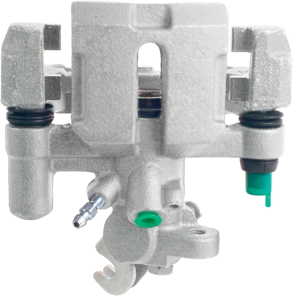 Detroit Axle - Rear Left Brake Caliper for Ford 1997-2003 Escort 1997-1999 Mercury Tracer, Driver Side Disc Brake Caliper with Bracket Replacement