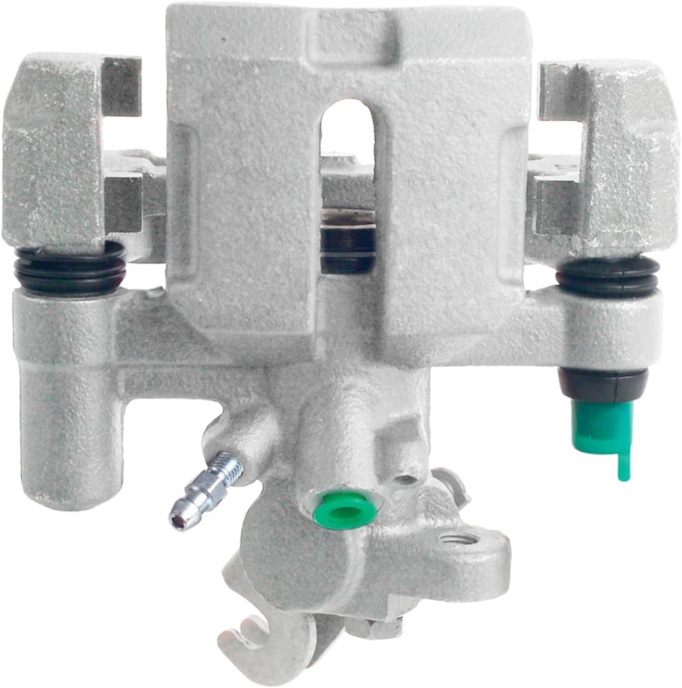 Detroit Axle - Rear Left Brake Caliper for Ford 1997-2003 Escort 1997-1999 Mercury Tracer, Driver Side Disc Brake Caliper with Bracket Replacement