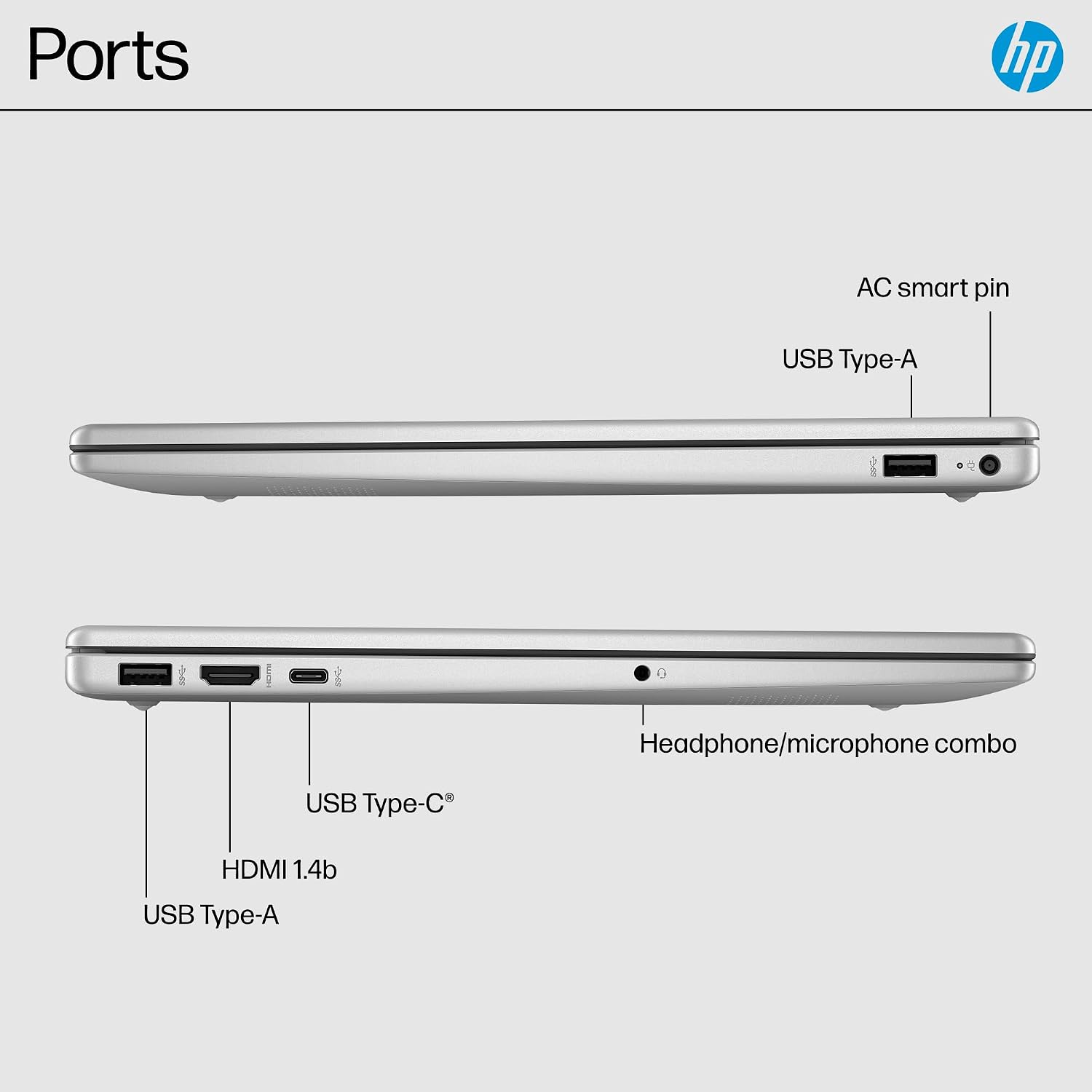 HP 15.6' Touchscreen Laptop, Intel Core 5 120U, FHD(1920 x 1080), 16GB DDR4-3200 MT/s RAM, 1TB PCIe SSD, Copilot PC, Wi-Fi 6, 720p Webcam, Windows 11 Home, w/Office 365