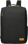 Nordace Siena Pro 15 Smart Backpack with USB Charging - 16' Laptop Backpack, 20L Daily Backpack for Travel, Everyday, or Work (Black-Brown)