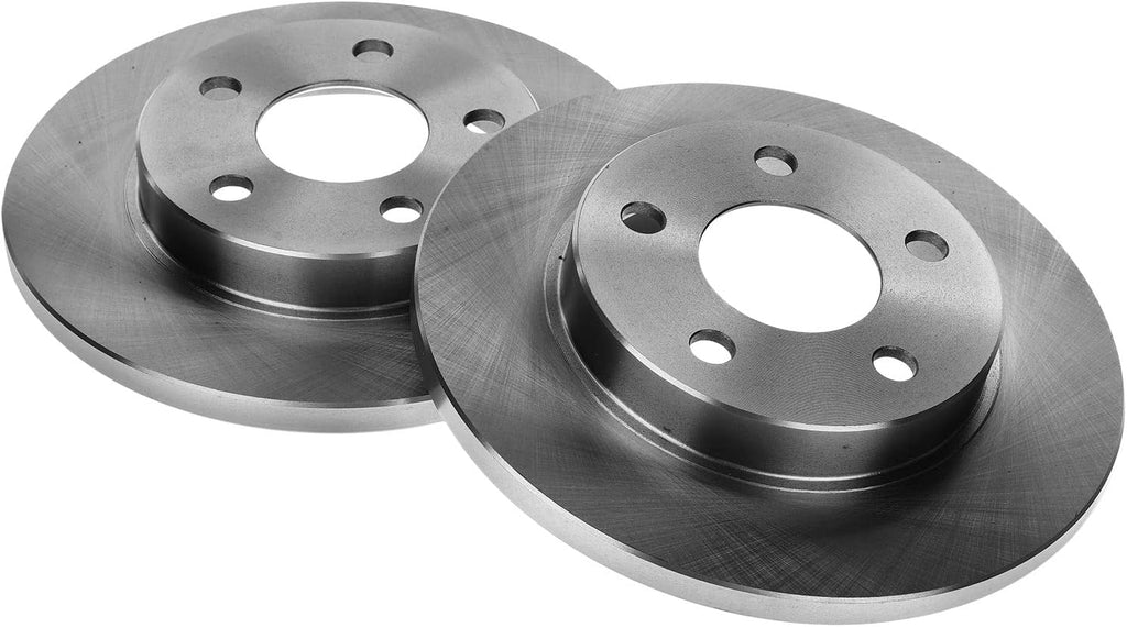 A-Premium Front Vented & Rear Solid Disc Brake Rotors Ceramic Pads Kit Compatible with Select Ford, Lincoln and Mercury Models - Taurus 1996-2005, Continental 1995-2002, Sable 2001-2005