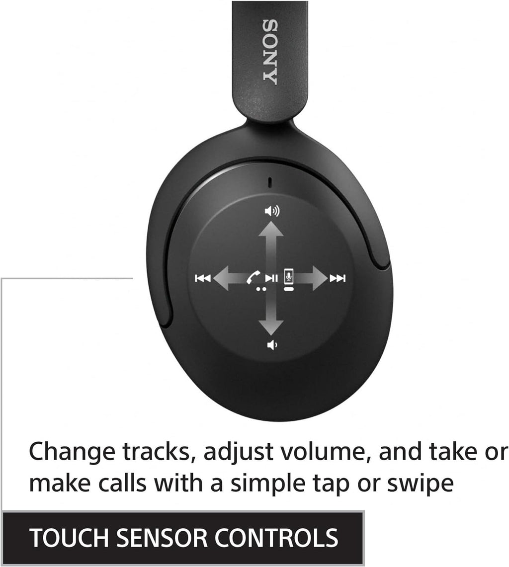 Sony WH-XB910N EXTRA BASS Noise Cancelling Headphones, Wireless Bluetooth Over the Ear Headset with Microphone and Alexa Voice Control, Black