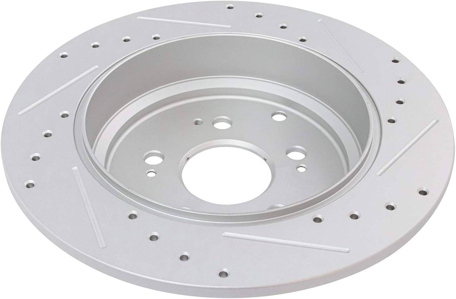 TRQ Performance Rear Brake Pad and Rotor Set Ceramic Solid G Coated Rotors Calipers Compatible with 2011-2017 Honda Odyssey