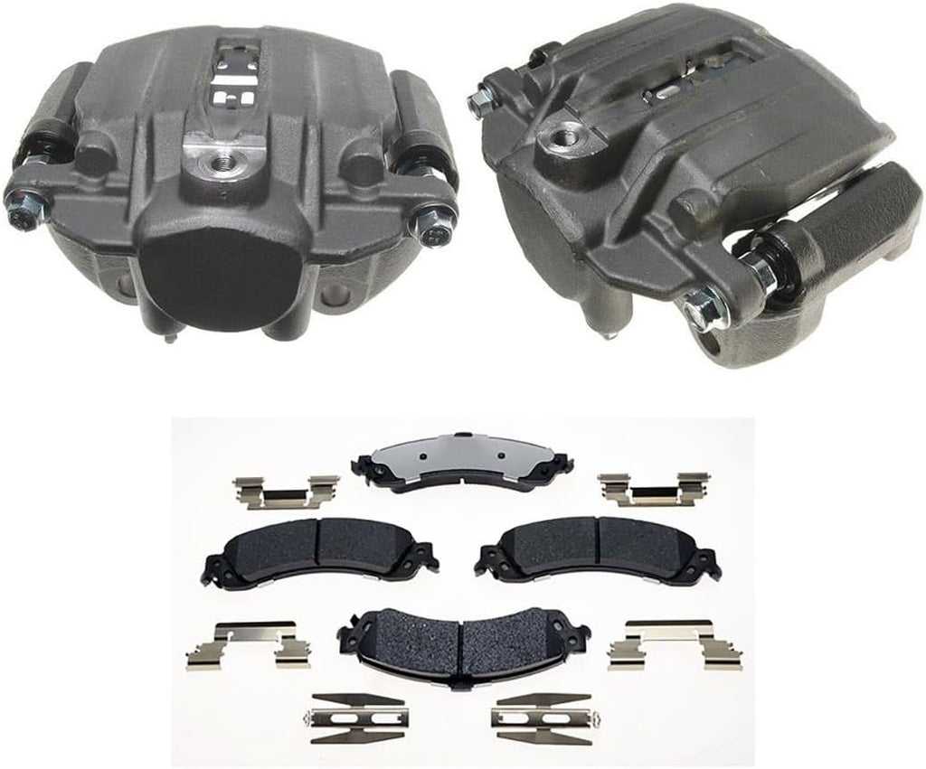 Disc Brake Kit - Rear Caliper Brake Pad Set, Disc Brake Pad Set Disc Brake Caliper 3 PCS for Chevrolet Silverado 1500 2003-2006 for Chevy Silverado 1500 2003-2006