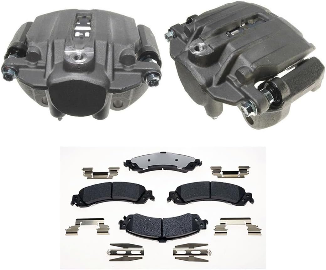 Disc Brake Kit - Rear Caliper Brake Pad Set, Disc Brake Pad Set Disc Brake Caliper 3 PCS for Chevrolet Silverado 1500 2003-2006 for Chevy Silverado 1500 2003-2006