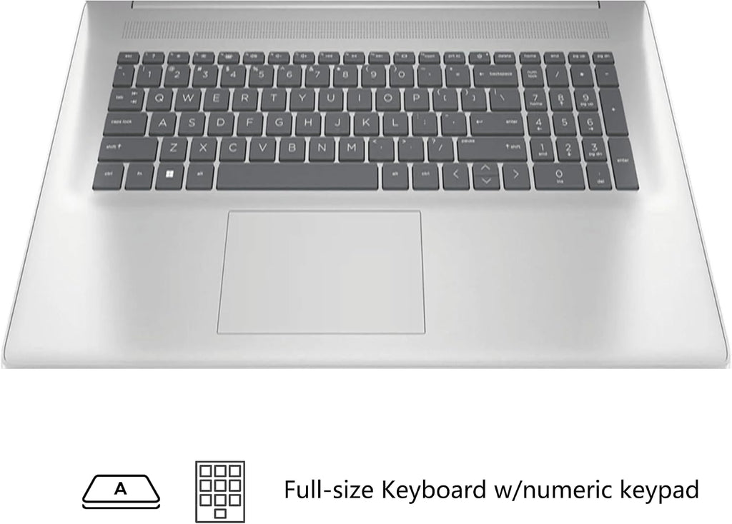 HP 17 Business Laptop | 17.3' HD+ IPS Anti-Glare | Intel 8-core i3-N305 | 16GB DDR4 512GB SSD |Type-C Long-Lasting Battery Fast Charging Privacy Camera Win11 w/DLCA Accessory