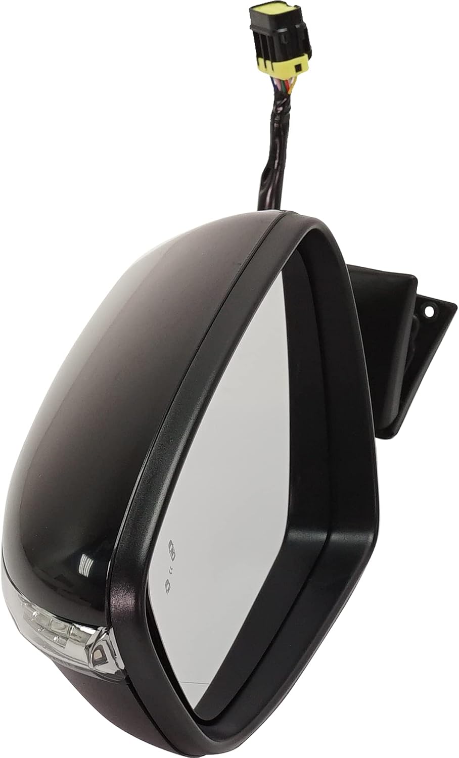 Garage-Pro Driver Side Power Heated Mirror for Kia Forte Forte5 2017-2018 Power Fold With Signal Light, Blind Spot Monitor & Puddle Lamp Paintable