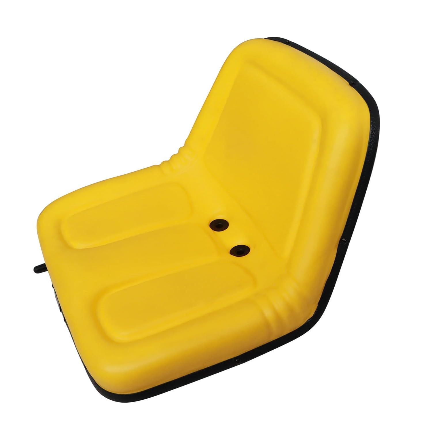GXARTS Lawn Mower Seat Replacement Yellow Compatible with John Deere Tractor 212, 214, 216, 300, 312, 314, 317, 316, 318, 322, 330, 332, 400, 420, 430 160, 165, 170, 175, 180 Riding Mower Skid Steers