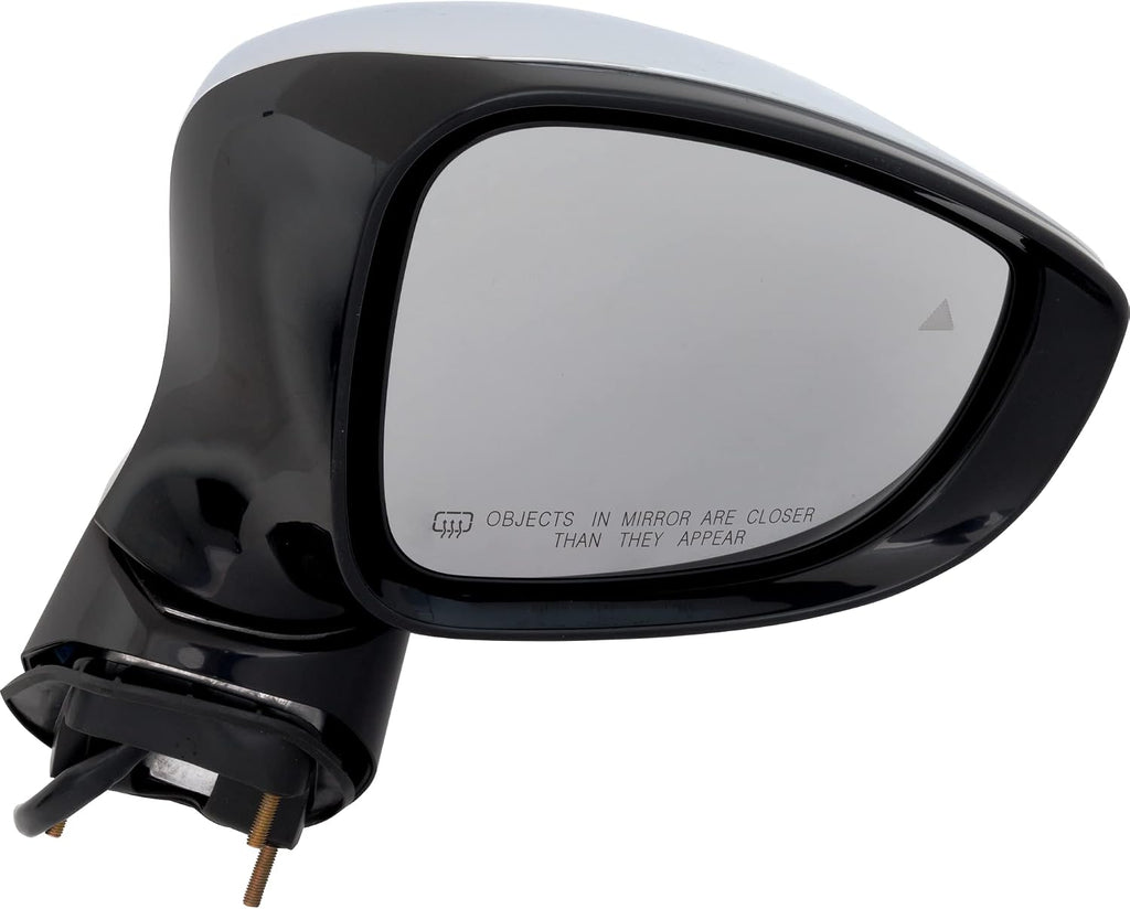 Garage-Pro Passenger Side Power Heated Mirror for Chrysler Pacifica 2020-2021 Power Fold With Signal Light, Blind Spot Monitor, Memory & Puddle Lamp Chrome Code GU5