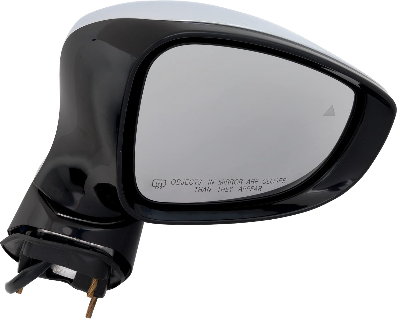 Garage-Pro Passenger Side Power Heated Mirror for Chrysler Pacifica 2020-2021 Power Fold With Signal Light, Blind Spot Monitor, Memory & Puddle Lamp Chrome Code GU5