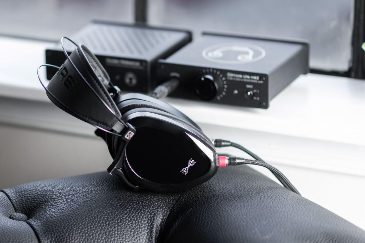 Dan Clark Audio Noire X Closed Back Planar Headphones 3.5mm 1/4 Inch 2m (Black)