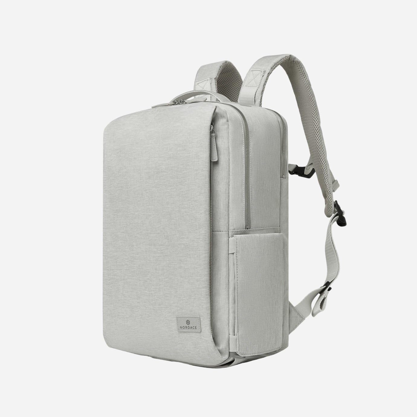 Nordace Siena Pro 15 Smart Backpack with USB Charging - 16' Laptop Backpack, 20L Daily Backpack for Travel, Everyday, or Work (All Gray)
