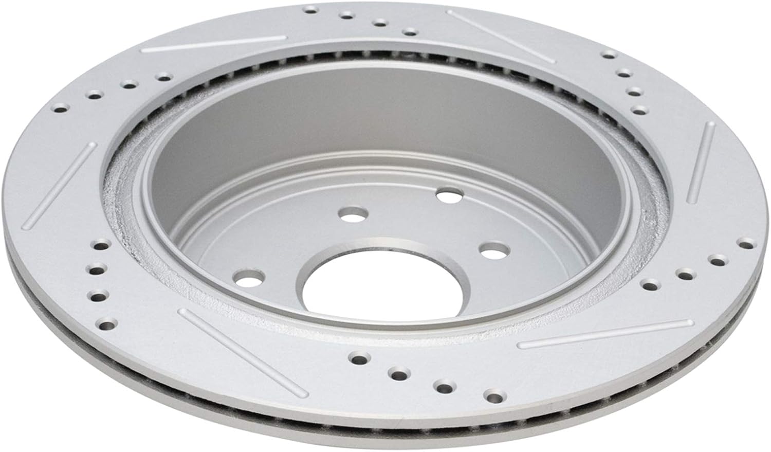 TRQ Performance Rear Brake Pad and Rotor Set Ceramic Vented Coated Rotors Calipers Compatible with 2003-2008 Infiniti FX35 FX45