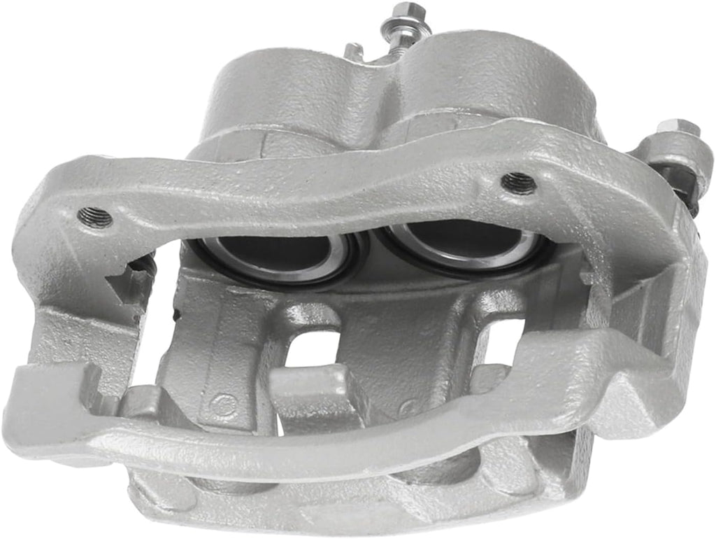 Detroit Axle - Front Left and Right Brake Calipers with Brackets Assembly Replacement for Kia Sedona Hyundai Entourage - 2pc Set