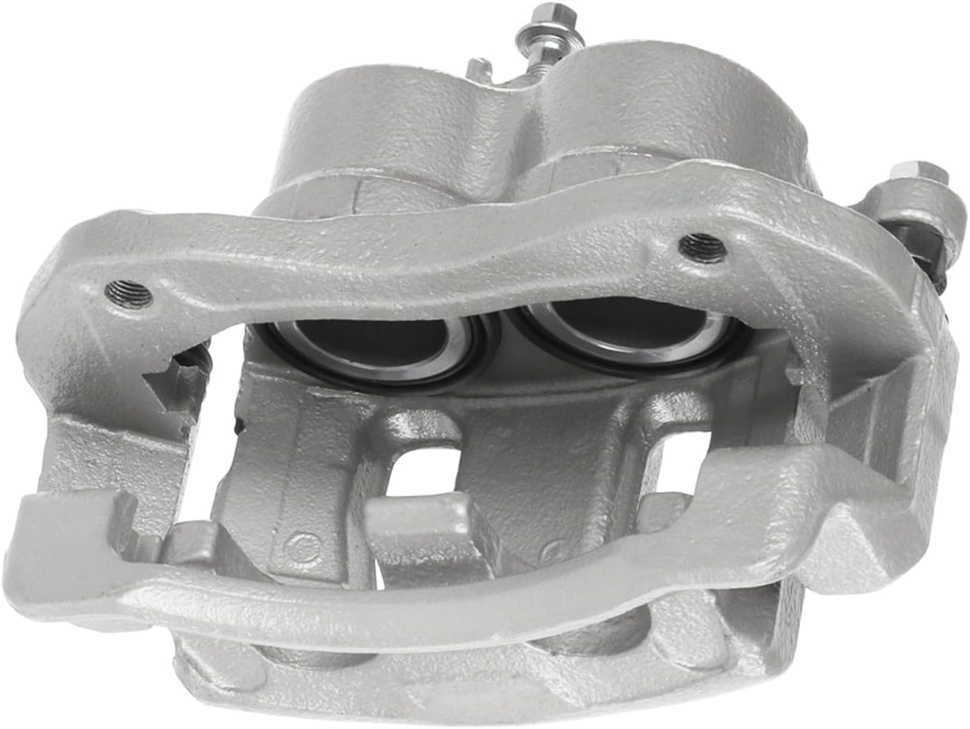 Detroit Axle - Front Left and Right Brake Calipers with Brackets Assembly Replacement for Kia Sedona Hyundai Entourage - 2pc Set