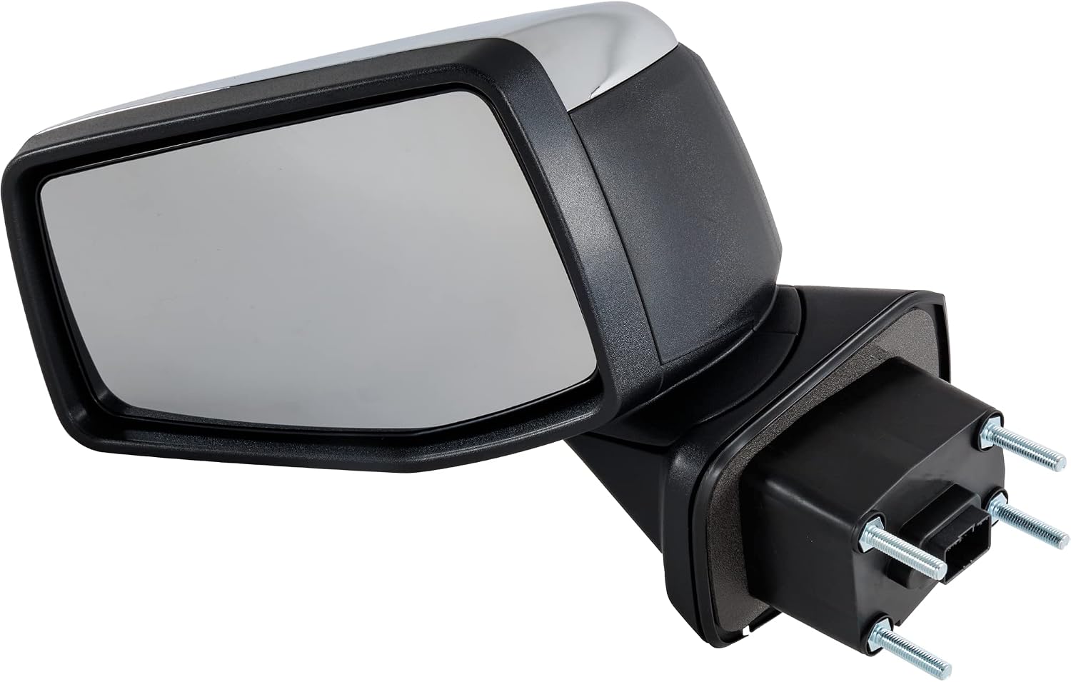 Garage-Pro Left Power Heated Mirror for GMC Sierra 1500 2019-2023 Power Fold With Signal Light, Memory & Puddle Lamp; Without Blind Spot Monitor & Auto-Dimming Chrome New Body Style