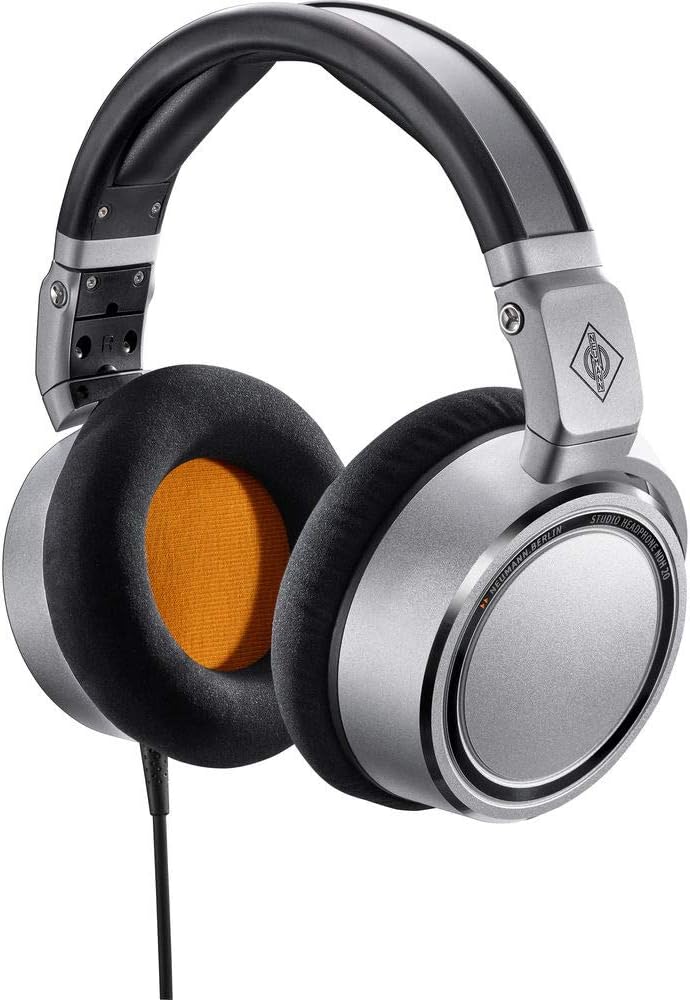 Neumann NDH 20 Closed-Back Studio Headphones with Headphone Stand & Mini Male Extension Cable 25' Bundle