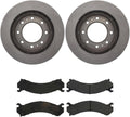 4X Front Replacement Brake Kit Brake Rotors & Ceramic Brake Pads Fits Chevrolet Avalanche 2500 2002-2004 Fits Chevy Avalanche 2500 2002-2004 Fits Chevrolet Express 3500 2003-2019