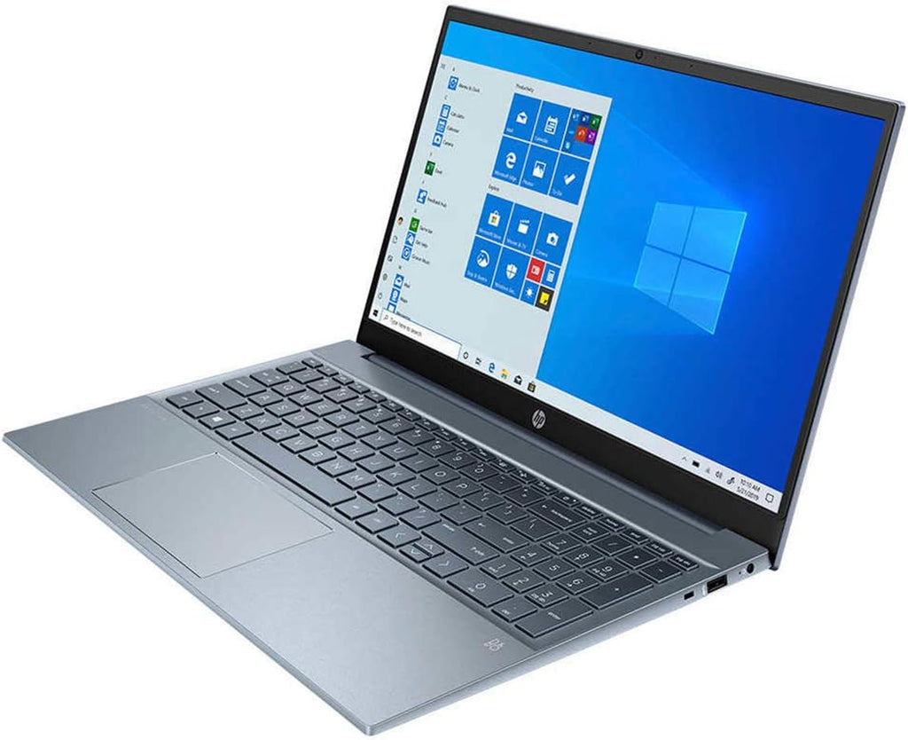 HP High Performance Pavilion 15 15.6' FHD Touchscreen Laptop, 11th Gen Core i7-1165G7, WiFi-6, Backlit Keyboard, USB-C, HDMI, Iris Xe Graphics, 16GB RAM, 512GB PCIe SSD, Win 10, Fog Blue