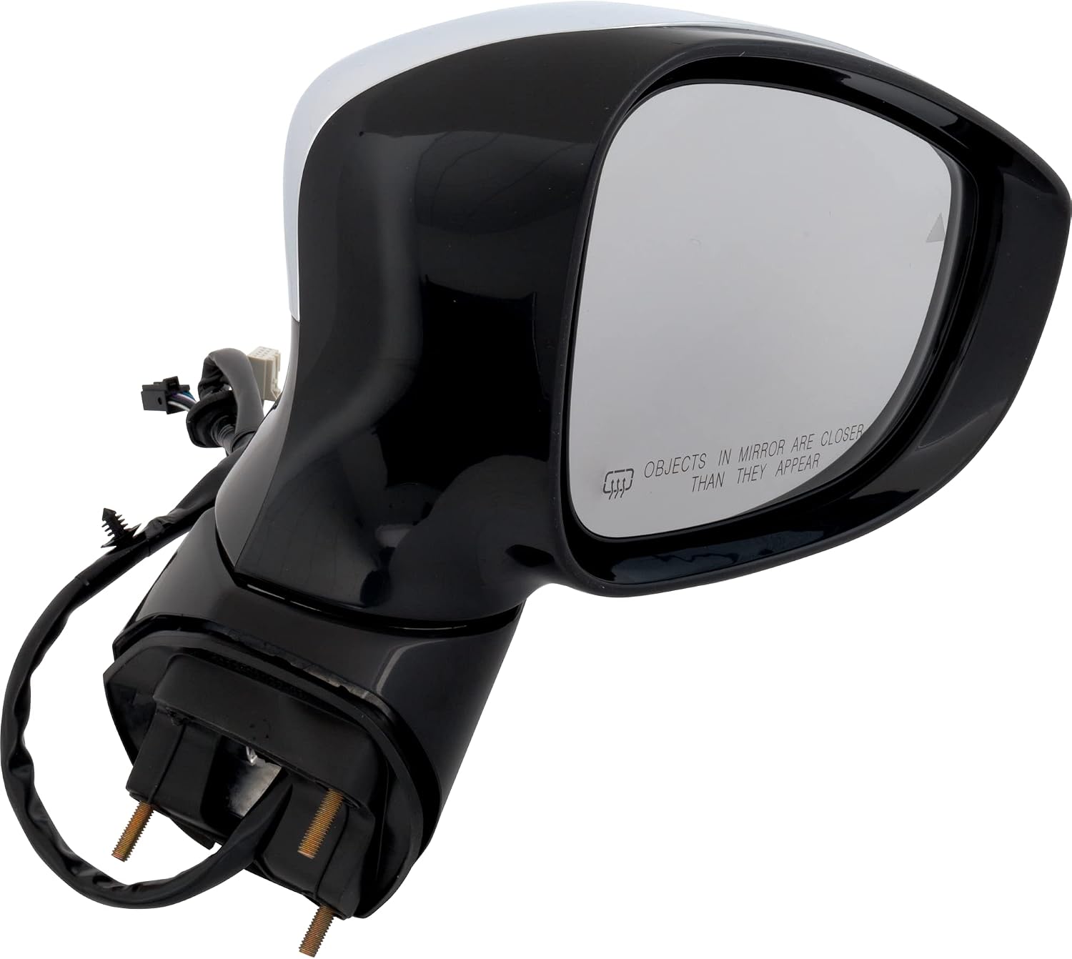 Garage-Pro Passenger Side Power Heated Mirror for Chrysler Pacifica 2020-2021 Power Fold With Signal Light, Blind Spot Monitor, Memory & Puddle Lamp Chrome Code GU5