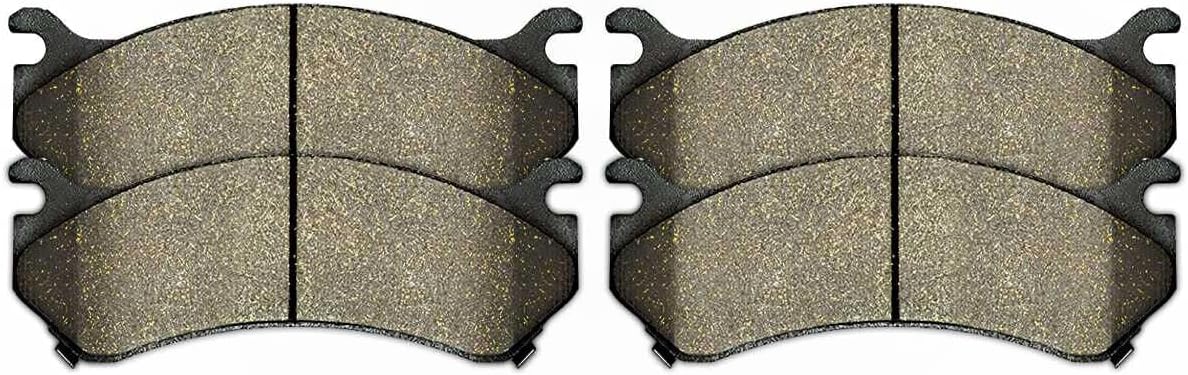 8pcs Ceramic Brake Pad Sets 4pcs Drilled and Slotted Rotors Kit Front Rear Side Black Drilled and Slotted for Chevy for Silverado 2500HD 2001-2006,for GMC for Sierra 2500HD 2001-2006