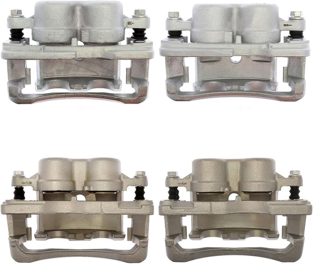 ‎A-Partrix Brake Calipers Front and Back Kit - Brake Disc Caliper Set of 4, Break Caliper Replacement fits Chevrolet Silverado 1500 HD 2001-2006 fits Chevy Silverado 1500 HD 2001-2006