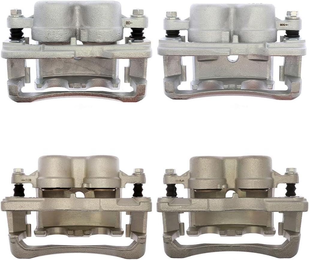 ‎A-Partrix Brake Calipers Front and Back Kit - Brake Disc Caliper Set of 4, Break Caliper Replacement fits Chevrolet Silverado 1500 HD 2001-2006 fits Chevy Silverado 1500 HD 2001-2006
