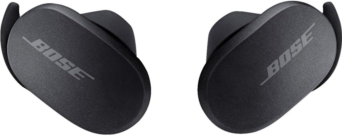 Bose QuietComfort Noise Cancelling Earbuds-Bluetooth Wireless Earphones, Triple Black (Renewed)