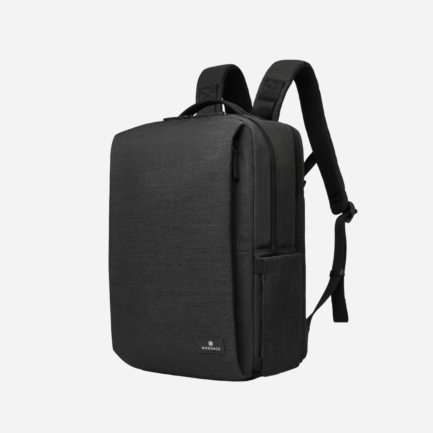 Nordace Siena Pro 15 Smart Backpack with USB Charging - 16' Laptop Backpack, 20L Daily Backpack for Travel, Everyday, or Work (All Black)