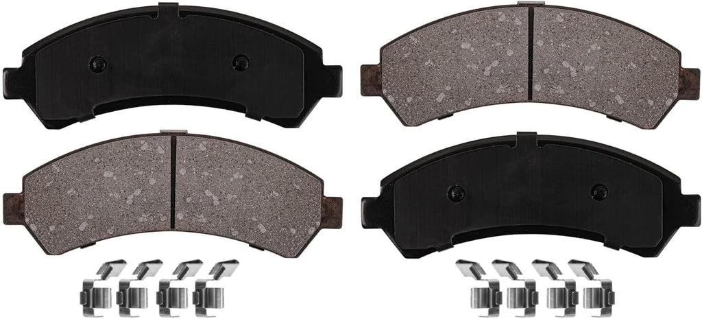 Detroit Axle - 4WD Front Brake Kit for 98-05 Chevy Blazer 97-01GMC Jimmy 98-04 S-10 Sonoma 98-00 Isuzu Hombre, Wheel Bearing Hubs Replacement Disc Brake Rotors Ceramic Brakes Pads