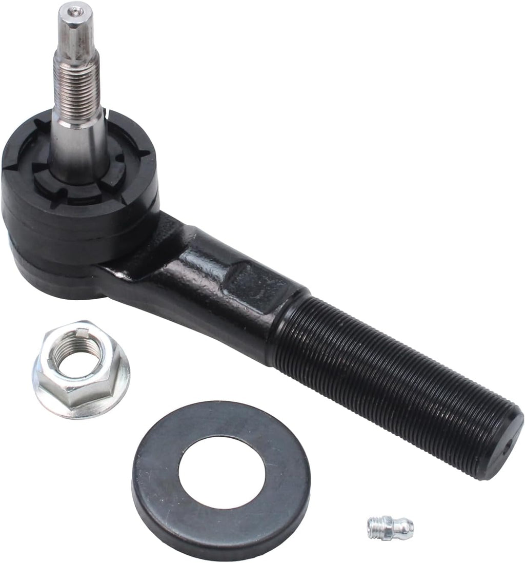 Detroit Axle - 4WD Front Brake Kit Axle Shafts Suspension Kit for 2006-2008 Ram 2500 3500, 13.91 inch Disc Brake Rotors Ceramic Brakes Pads Tie Rods Ball Joints 2007 Replacement : 1st Design