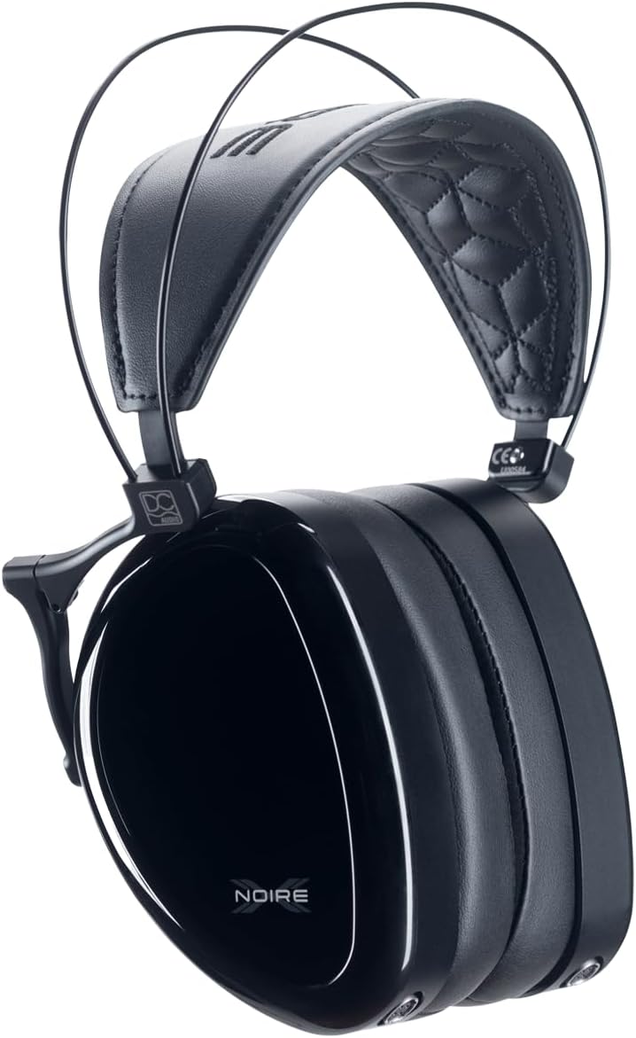 Dan Clark Audio Noire X Closed Back Planar Headphones 3.5mm 1/4 Inch 2m (Black)