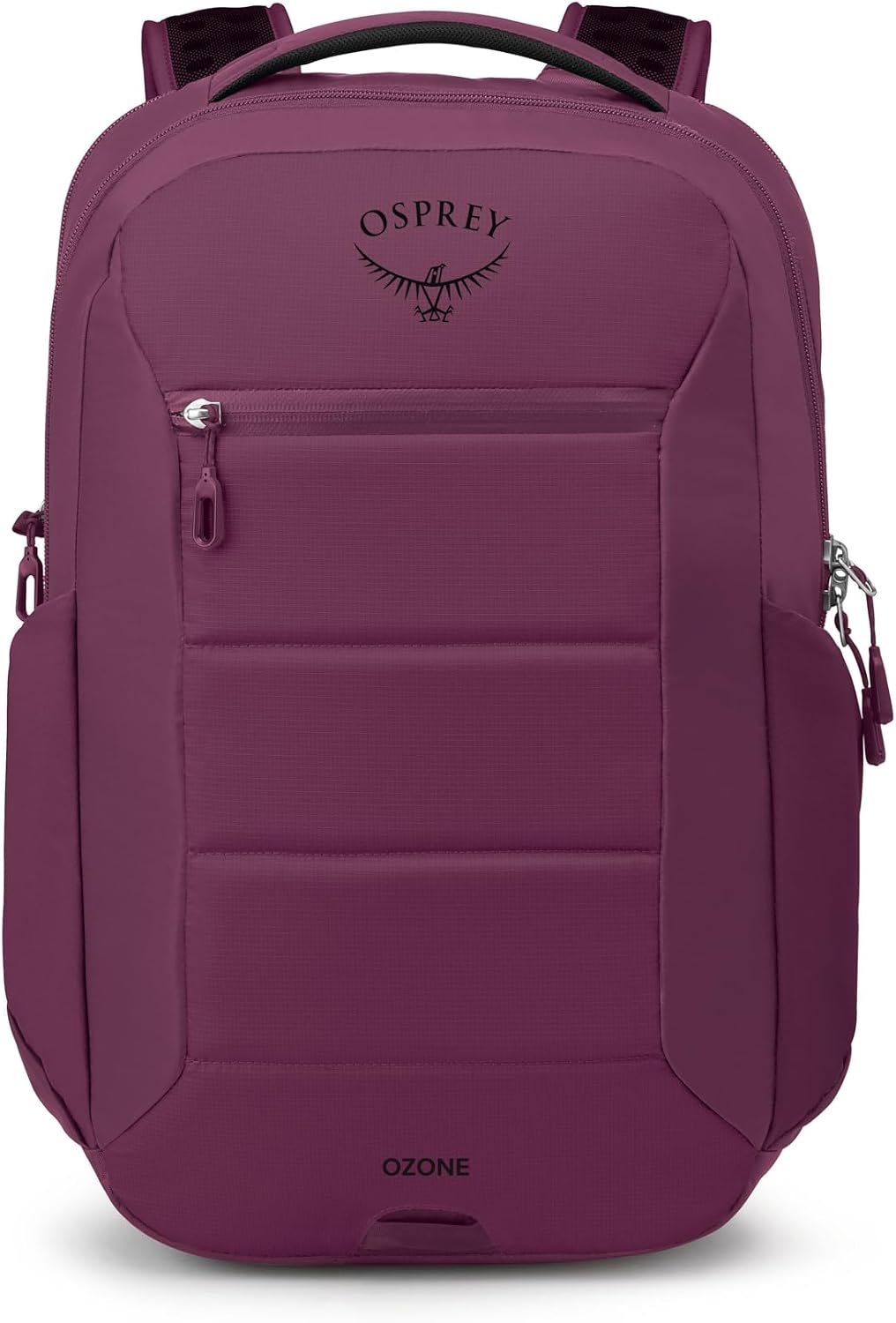Osprey Ozone Laptop Backpack with Ventilated AirScape™ Backpanel - Lightweight Travel Backpack with 16' Laptop Sleeve - Carry-On Compatible Travel Bag for Men and Women, Moody Burgundy