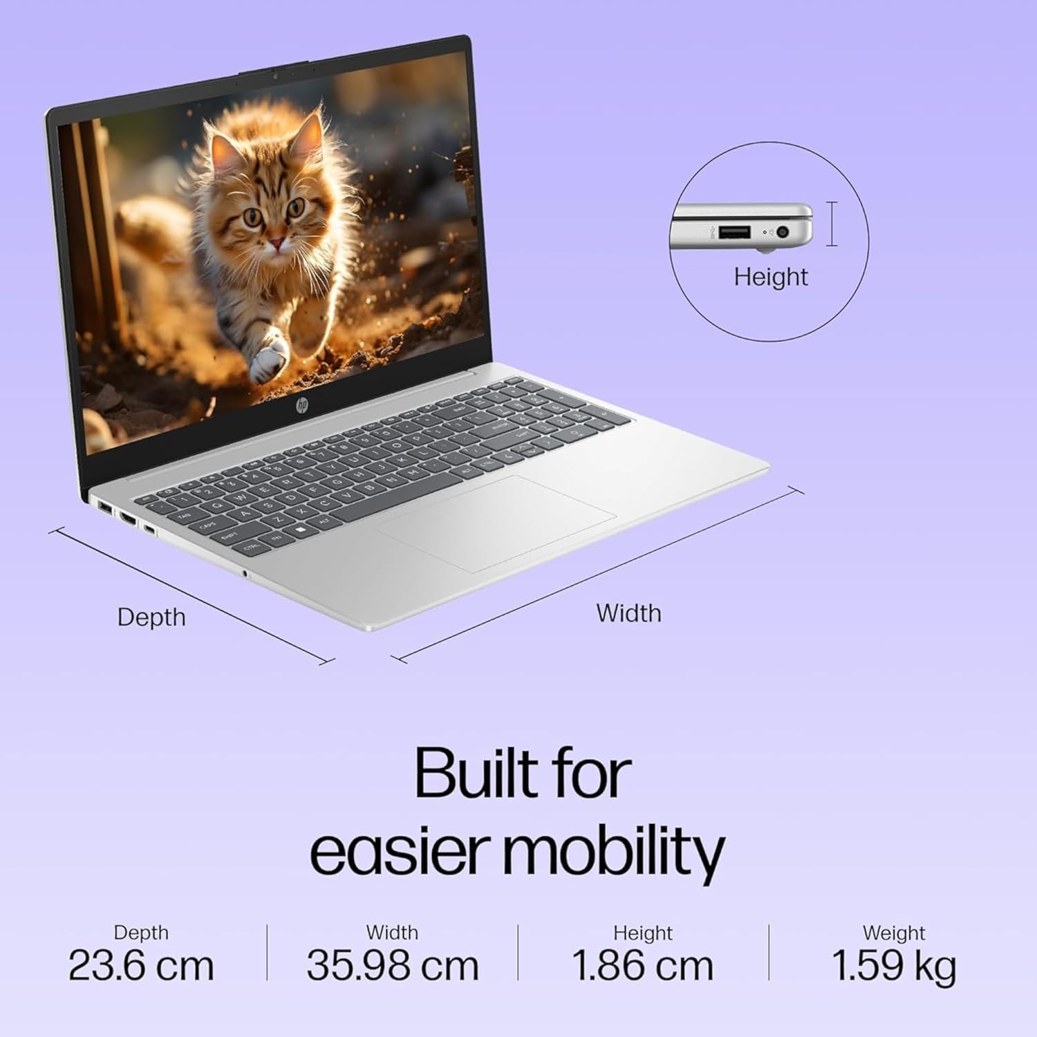 HP Pavilion Touchscreen Laptop with Office 365 for The Web, Intel 6-Core (Beat i5-1155G7), 32GB RAM, 1TB SSD, Windows 11 w/o Mouse