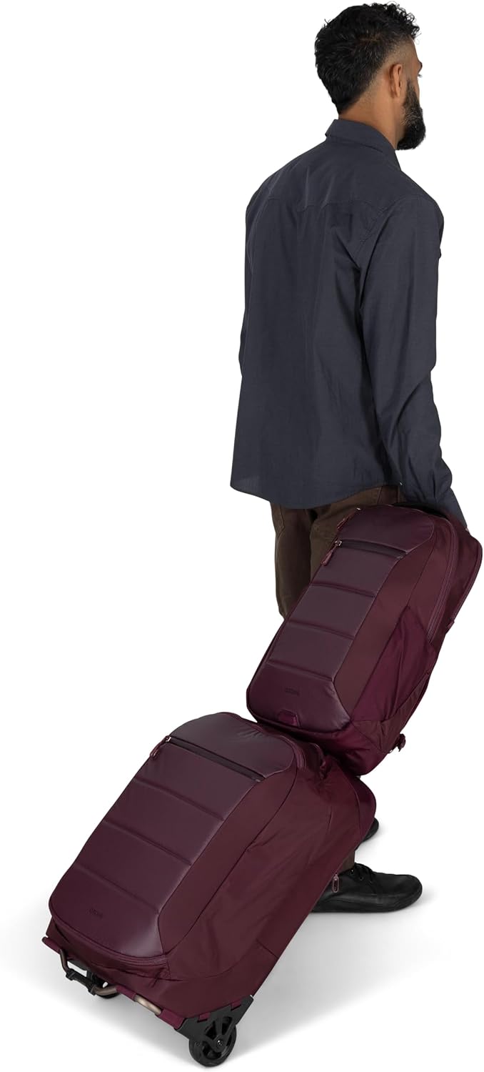 Osprey Ozone Laptop Backpack with Ventilated AirScape™ Backpanel - Lightweight Travel Backpack with 16' Laptop Sleeve - Carry-On Compatible Travel Bag for Men and Women, Black