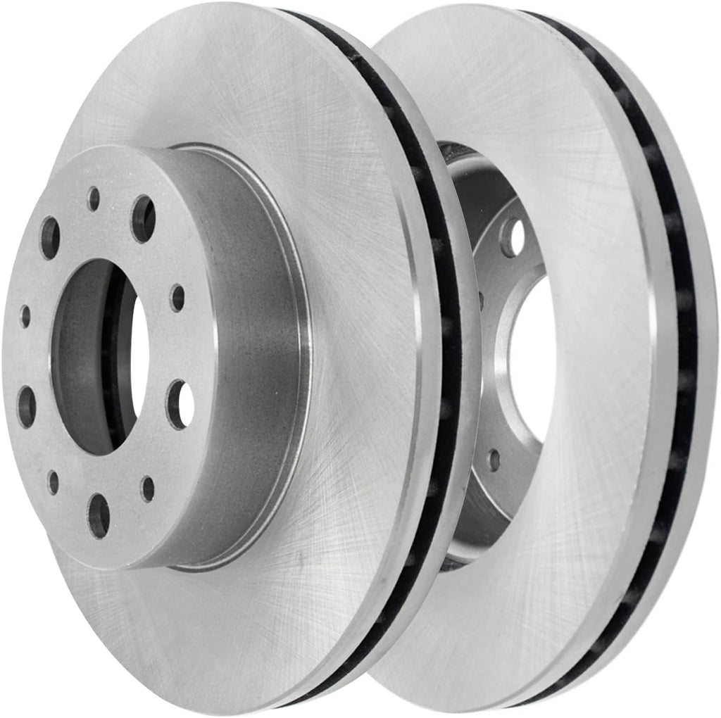 Detroit Axle - Front Brake Kit for 2014-2024 Ram ProMaster 1500 2500 3500, Disc Brakes Rotors Ceramic Brake Pads Replacement: 11.81' inch Rotor